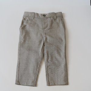 Deux Par Deux Beige Toddler Boys Dress Pants - Easter, photos, wedding